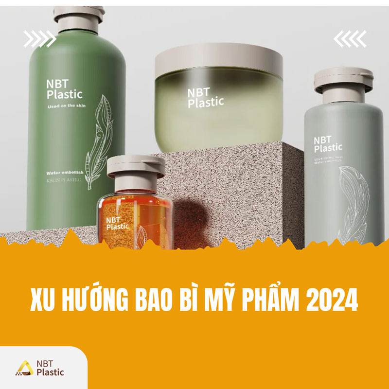 Cập nhật xu hướng bao bì mỹ phẩm đẹp, thu hút 2024