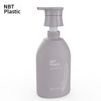 Chai dầu gội nhựa PE rỗng 500ml có bơm