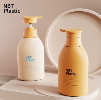 Chai dầu gội nhựa PE rỗng 500ml có bơm