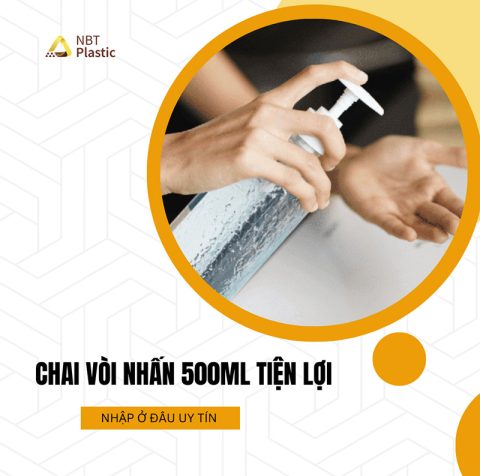 Nhập chai vòi nhấn 500ml tiện dụng ở đâu?