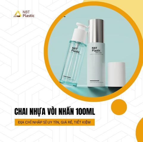 Nhập sỉ chai nhựa vòi nhấn 100ml giá rẻ, tiết kiệm ở đâu?