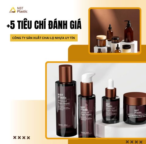 5 tiêu chí đánh giá công ty sản xuất chai lọ nhựa uy tín